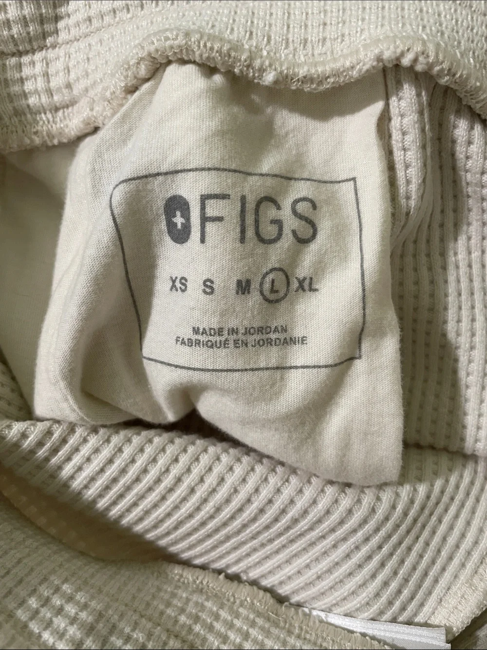 Figs Off-Shift Waffle Jogger Sweatpants